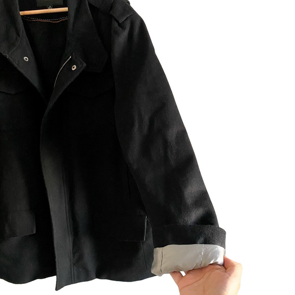 BLAKE | Wool Jacket | Black | Men’s size XL - Picture 8 of 15